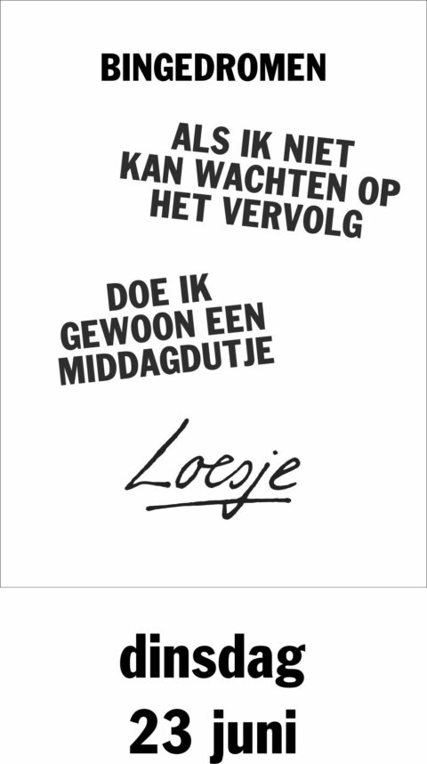 Bingedromen als ik niet kan wachten op het vervolg doe ik gewoon een middagdutje