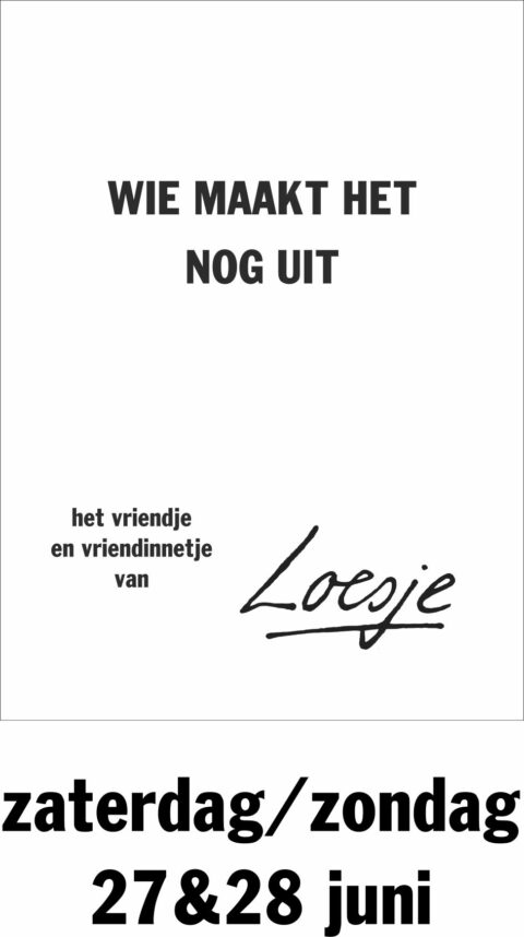 Wie maakt het nog uit