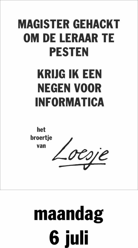 Magister gehackt om de leraar te pesten krijg ik een negen voor informatica