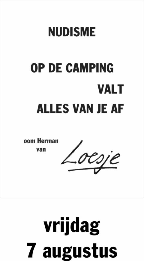 Nudisme op de camping valt alles van je af
