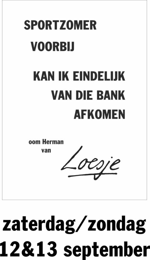 Sportzomer voorbij kan ik eindelijk van die bank afkomen