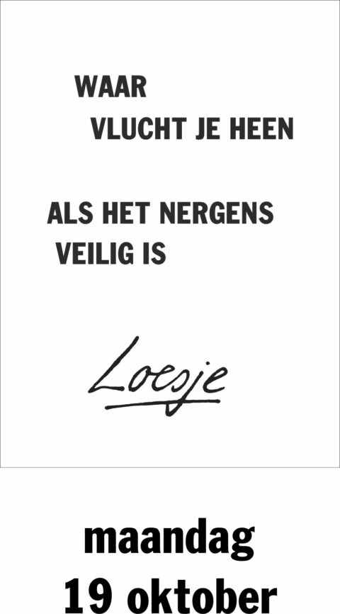 Waar vlucht je heen als het nergens veilig is