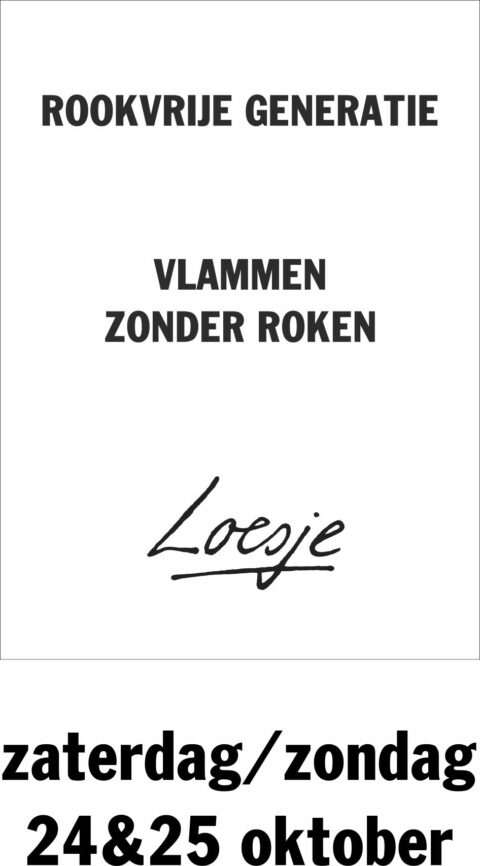 Rookvrije generatie vlammen zonder roken