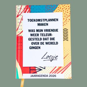 Loesje jaaragenda 2027 - Toekomstplannen maken