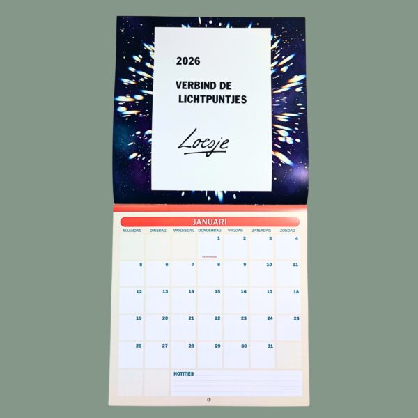 Maandkalender 2026 - Soms ben je de beste versie van jezelf - Afbeelding 3
