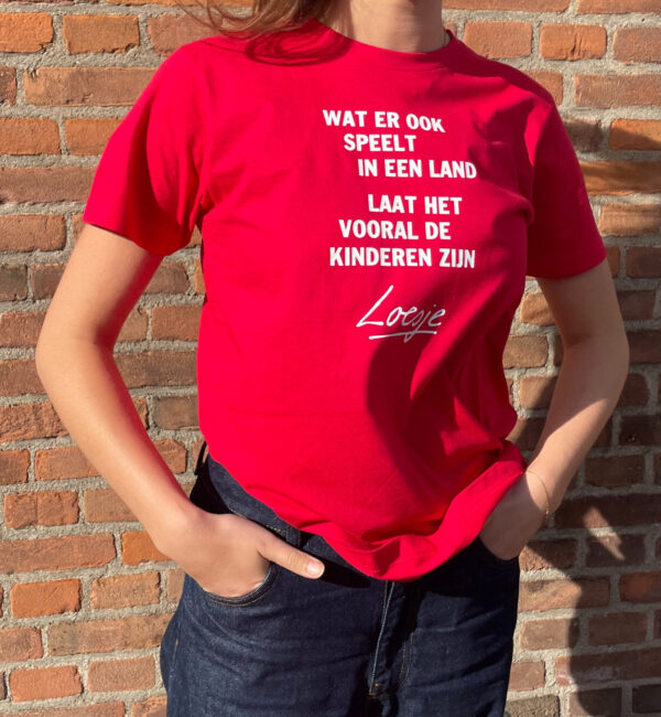 T-shirt - Wat er ook speelt in een land - Afbeelding 2
