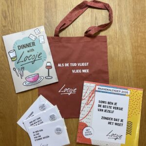 Loesje Kerstpakket - Als de tijd vliegt vlieg mee