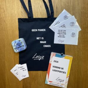 Loesje Kerstpakket - Geen paniek het is maar chaos