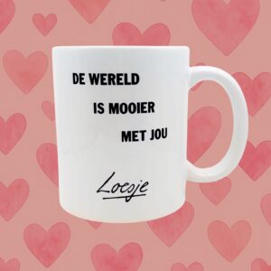 Loesje mok - De wereld is mooier met jou