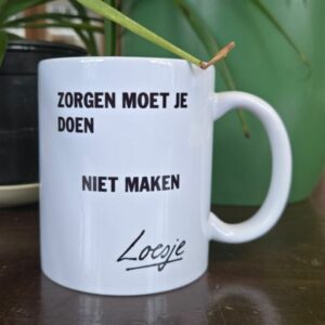 Loesje mok - zorgen moet je doen niet maken