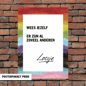 Loesje posterpakket over pride