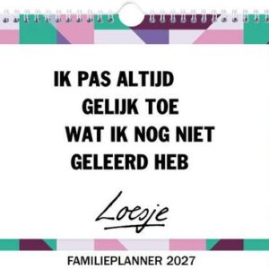 Loesje familieplanner 2027