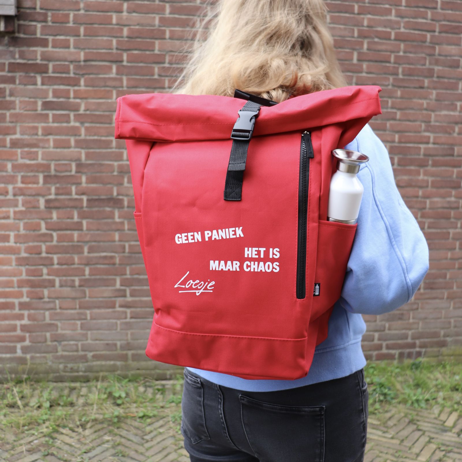 Rugtas - geen paniek het is maar chaos - Afbeelding 3